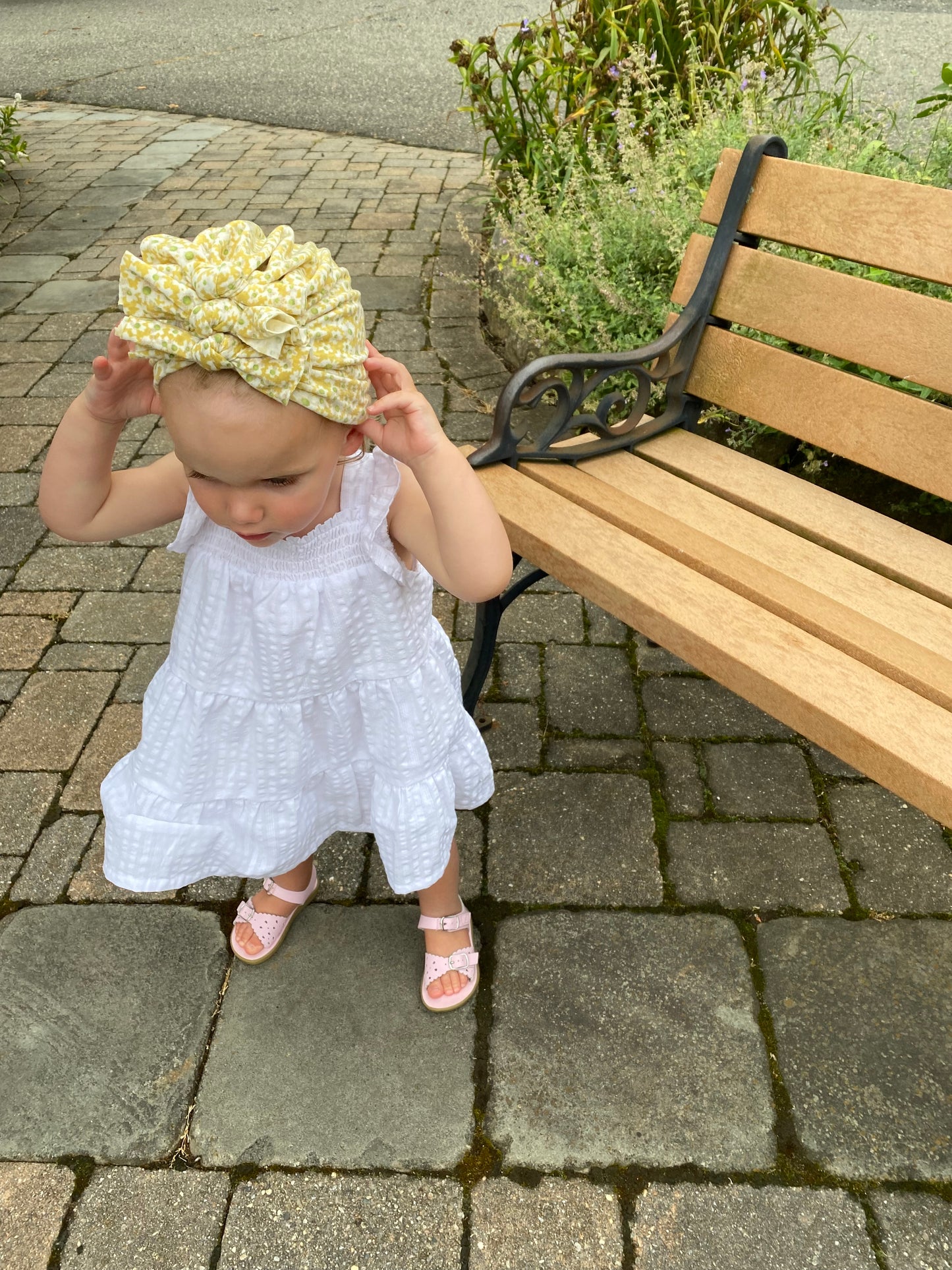 Triple Bow Turban for babies