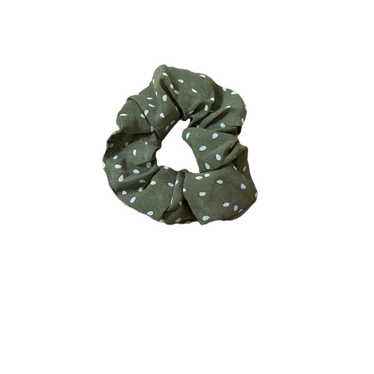 Polka Dot Scrunchie