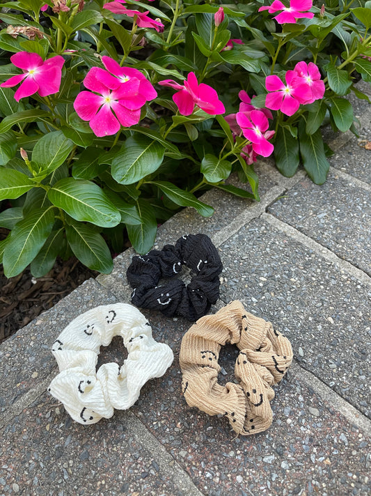 Smiley Scrunchie