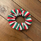 Holiday Knit Stripe Scrunchie