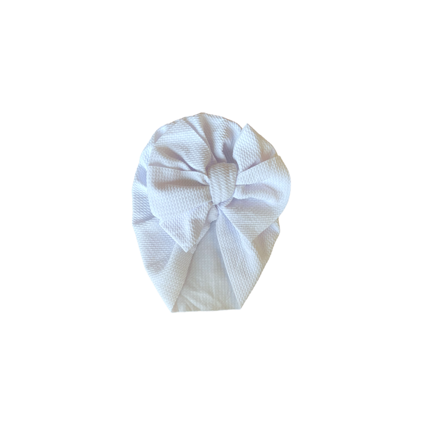 Seamless Textured Bow Turban for babies