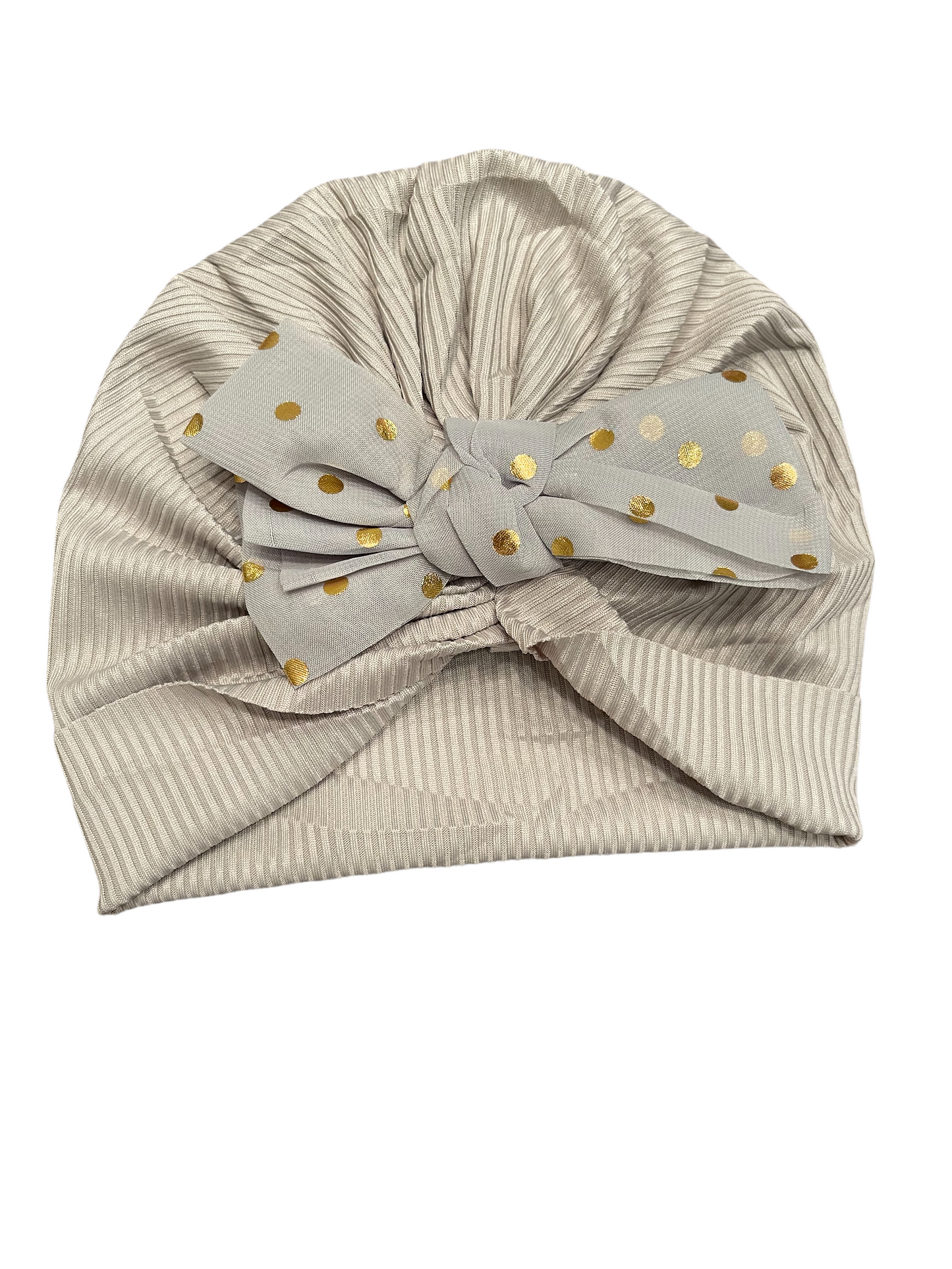 Polka Dot Bow Turban for babies/kids